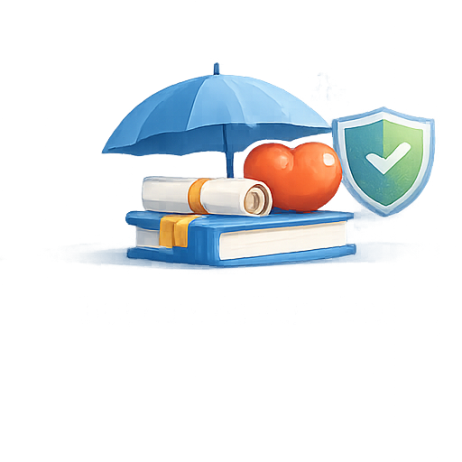 insurance education icon clean